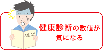 血糖の数値が気になる