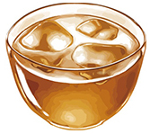 氷を2～3個入れて常温にしてお飲み（服用）いただけます。